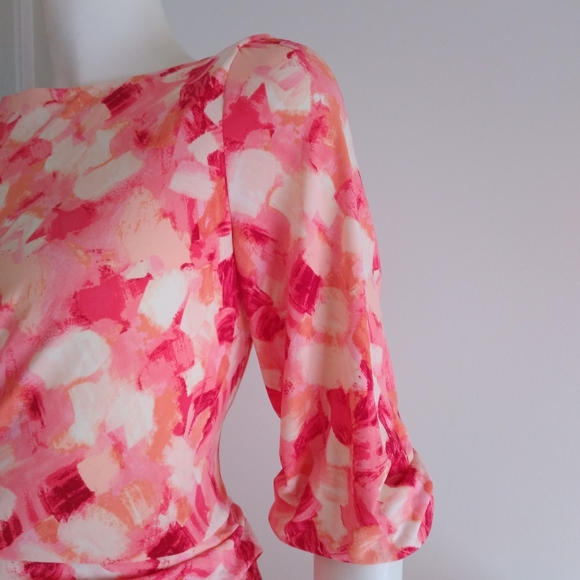 London Times Floral Printed Dress - Picture 8 of 11